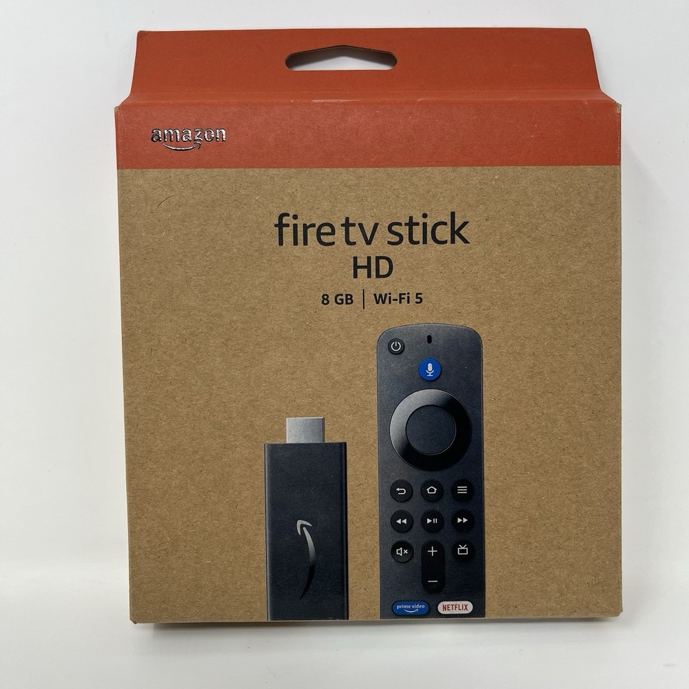 Amazon Fire TV Stick HD 8GB Wi-Fi 5 Alexa Voice Remote Full HD Streaming